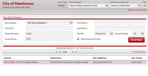 city of manitowoc tax records|Tax Records in Manitowoc County (Wisconsin) .